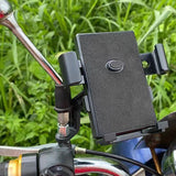 Maxbell Bicycle Phone Mount Waterproof 360 Degree Rotatate Durable Bike Phone Holder rearview mirror