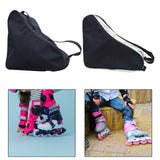 Maxbell Roller Skate Bag Skating Shoes Carrying Bag for Figure Skates for Boys Girls All Black