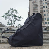 Maxbell Roller Skate Bag Skating Shoes Carrying Bag for Figure Skates for Boys Girls All Black