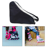 Maxbell Roller Skate Bag Skating Shoes Carrying Bag for Figure Skates for Boys Girls Beige Black
