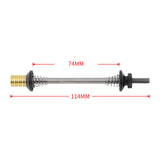 Maxbell Bike Quick Release Skewer Bike Axle Bicycle Components Mountain Bikes Skewer Gold 11.4cmx7.4cm