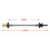Maxbell Bike Quick Release Skewer Bike Axle Bicycle Components Mountain Bikes Skewer Gold 13.2cmx8.5cm