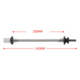 Maxbell Bike Quick Release Skewer Bike Axle Bicycle Components Mountain Bikes Skewer Silver 14.5cmx10cm