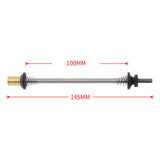 Maxbell Bike Quick Release Skewer Bike Axle Bicycle Components Mountain Bikes Skewer Gold 14.5cmx10cm