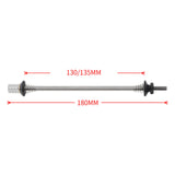 Maxbell Bike Quick Release Skewer Bike Axle Bicycle Components Mountain Bikes Skewer Silver 18x13x13.5cm