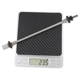 Maxbell Bike Quick Release Skewer Bike Axle Bicycle Components Mountain Bikes Skewer Silver 18x13x13.5cm