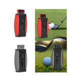 Maxbell Pocket Golf Club Groove Cleaner Tool for Women & Men Golf Club Cleaner Brush Red