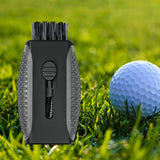 Maxbell Pocket Golf Club Groove Cleaner Tool for Women & Men Golf Club Cleaner Brush Grey