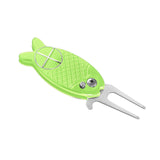 Maxbell Golf Divot Repair Tool Replacement for Golfers Golf Supplies Golf Fork Green