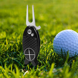 Maxbell Golf Divot Repair Tool Replacement for Golfers Golf Supplies Golf Fork Black