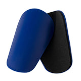Maxbell Mini Soccer Shin Guards Protector Soccer Equipment for Children Kids Outdoor Blue 8x5cm