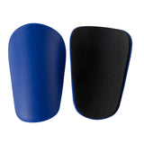 Maxbell Mini Soccer Shin Guards Protector Soccer Equipment for Children Kids Outdoor Blue 8x5cm