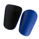 Maxbell Mini Soccer Shin Guards Protector Soccer Equipment for Children Kids Outdoor Blue 8x5cm