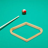 Maxbell Wooden Diamond Frame Durable Billiard Accessories for Billiards Snooker Pool