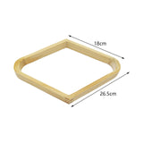 Maxbell Wooden Diamond Frame Durable Billiard Accessories for Billiards Snooker Pool