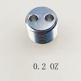 Maxbell 8 Pieces Weight Bolt for Billiard Pool Cue Aluminum Billiard Cue Accessories