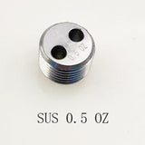 Maxbell 8 Pieces Weight Bolt for Billiard Pool Cue Aluminum Billiard Cue Accessories