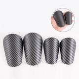 Maxbell 2Pcs Miniature Shin Guards with Socks Soccer Equipment for Adult Kids Sports