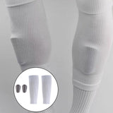 Maxbell 2Pcs Miniature Shin Guards with Socks Soccer Equipment for Adult Kids Sports