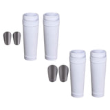 Maxbell 2Pcs Protective Soccer Equipment with Socks Anti Slip Mini Shin Guard Soccer