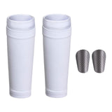 Maxbell 2Pcs Protective Soccer Equipment with Socks Anti Slip Mini Shin Guard Soccer