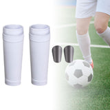 Maxbell 2Pcs Protective Soccer Equipment with Socks Anti Slip Mini Shin Guard Soccer