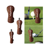 Maxbell Golf Club Head Cover Anti Scratch Golf Cue Protect Case Golf Shaft Protector DR