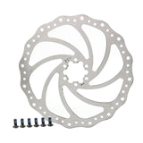 Maxbell Bike Disc Brake Rotor Heat Dissipation Brake Replacement Hollow Bike Braking 203mm