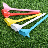 Maxbell 10 Degrees Golf Tees Golf Tees Rhombic for Outdoor Practice Golf Accessories white