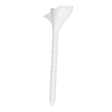 Maxbell 10 Degrees Golf Tees Golf Tees Rhombic for Outdoor Practice Golf Accessories white