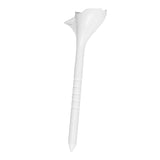 Maxbell 10 Degrees Golf Tees Golf Tees Rhombic for Outdoor Practice Golf Accessories white