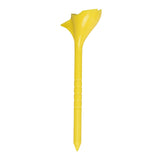 Maxbell 10 Degrees Golf Tees Golf Tees Rhombic for Outdoor Practice Golf Accessories yellow