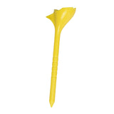 Maxbell 10 Degrees Golf Tees Golf Tees Rhombic for Outdoor Practice Golf Accessories yellow