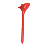 Maxbell 10 Degrees Golf Tees Golf Tees Rhombic for Outdoor Practice Golf Accessories red