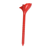 Maxbell 10 Degrees Golf Tees Golf Tees Rhombic for Outdoor Practice Golf Accessories red