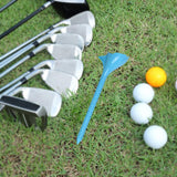 Maxbell 10 Degrees Golf Tees Golf Tees Rhombic for Outdoor Practice Golf Accessories blue