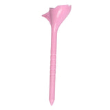 Maxbell 10 Degrees Golf Tees Golf Tees Rhombic for Outdoor Practice Golf Accessories pink