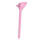 Maxbell 10 Degrees Golf Tees Golf Tees Rhombic for Outdoor Practice Golf Accessories pink