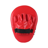 Maxbell Training Hand Pad Hand Target Boxing Pad for Coaching Strike Practice Karate Red