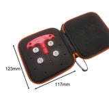 Maxbell 4 Pieces Weight Bolts for Billiard Pool Cue Professional Billiard Cue Weight