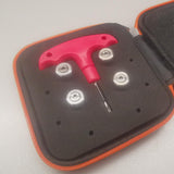 Maxbell 4 Pieces Weight Bolts for Billiard Pool Cue Professional Billiard Cue Weight