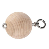 Maxbell Pull up Ball Climbing Hand Grip Handle Wooden for Workout Kettlebell Barbell