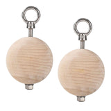 Maxbell Pull up Ball Climbing Hand Grip Handle Wooden for Workout Kettlebell Barbell