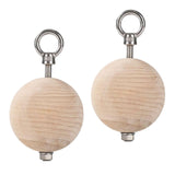 Maxbell Pull up Ball Climbing Hand Grip Handle Wooden for Workout Kettlebell Barbell