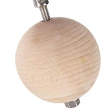 Maxbell Pull up Ball Climbing Hand Grip Handle Wooden for Workout Kettlebell Barbell