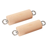 Maxbell Pull up Handles Grips Wood for Weight Training Indoor and Outdoor Kettlebell