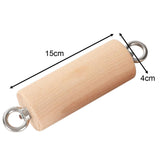 Maxbell Pull up Handles Grips Wood for Weight Training Indoor and Outdoor Kettlebell