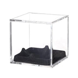 Maxbell Baseball Display Case Square Clear Fits Official Size Ball Dustproof Acrylic