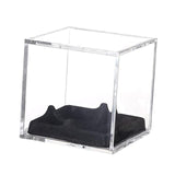 Maxbell Baseball Display Case Square Clear Fits Official Size Ball Dustproof Acrylic