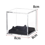 Maxbell Baseball Display Case Square Clear Fits Official Size Ball Dustproof Acrylic